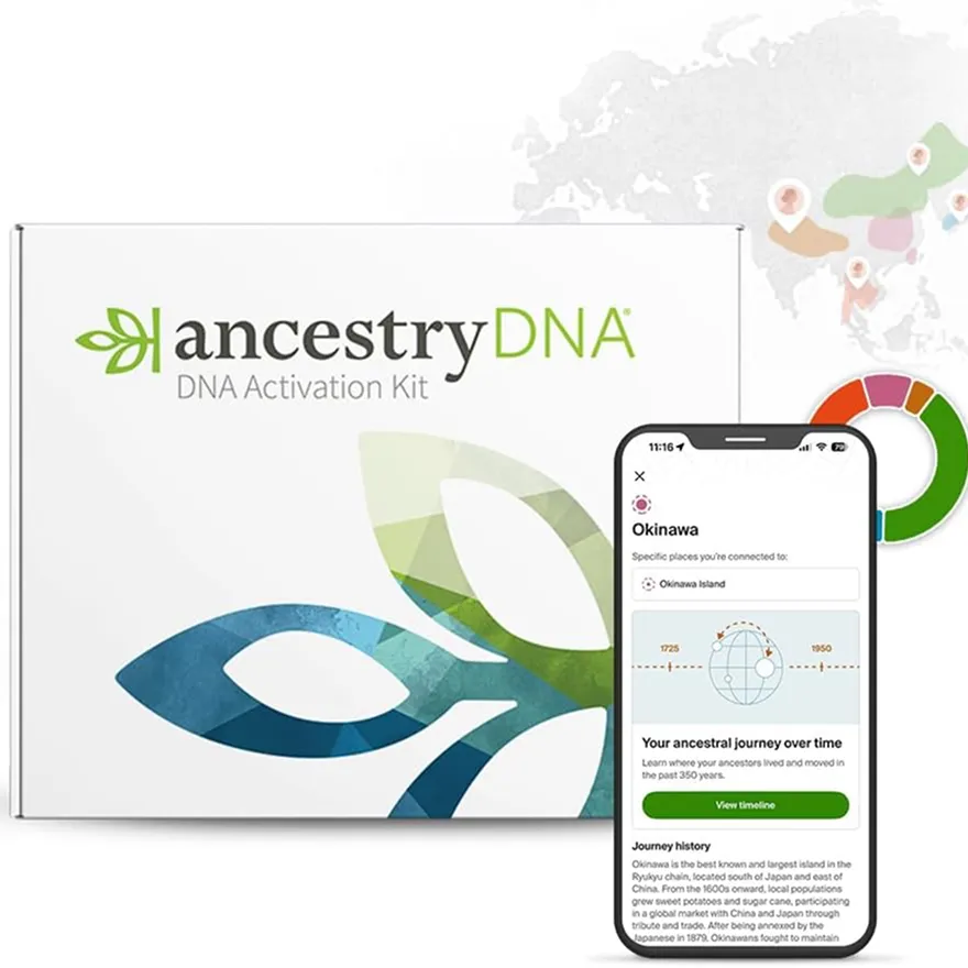 5. Ancestry DNA Kit with Tree Tools